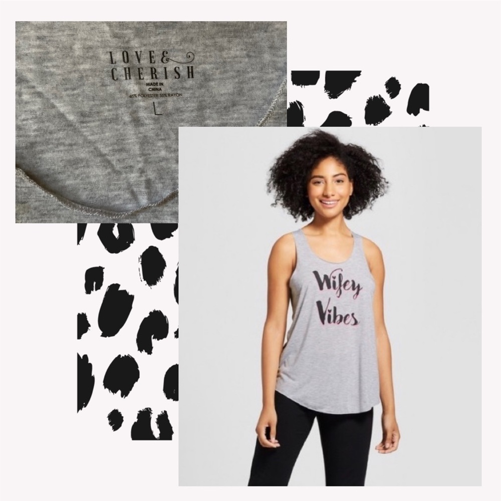 Love & Cherish Wifey Vibes Tank Top